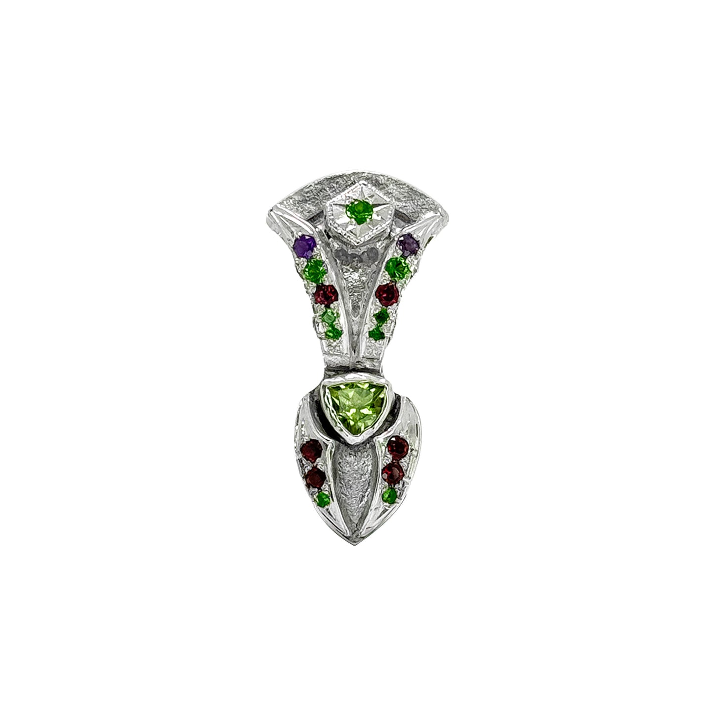 Quasar Galaxy Key Pendant